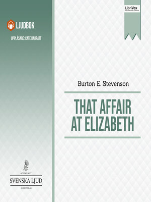 cover image of That Affair at Elizabeth